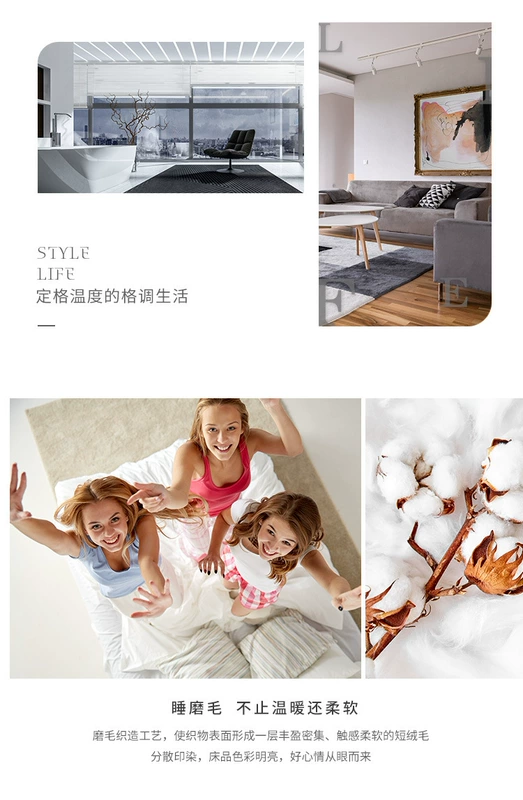 Giống như mùa thu và mùa đông chà nhám Kang chính hãng vẻ đẹp ngủ một gia đình bốn người Mỹ mục vụ 1.8m1.5 bốn bộ khăn trải giường chăn - Bộ đồ giường bốn mảnh