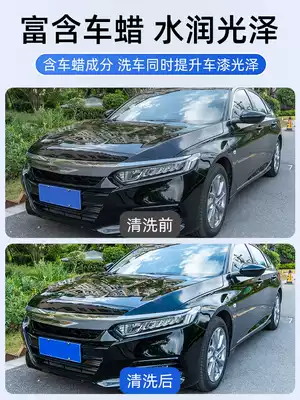 Turtle brand Cherry cool car wash water wax decontamination and polishing special water concentrated high Foam Set