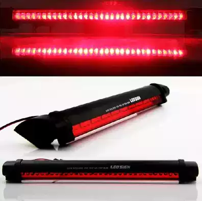 Car LED taillights Car high brake lights LED general driving police display lights Safety tail box brake lights