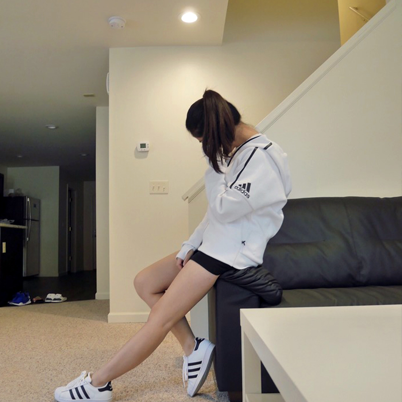 Áo khoác nữ Adidas 2019 xuân mới Quần áo thể thao ZNE có mũ trùm đầu chạy DM5024 - Áo khoác thể thao / áo khoác áo khoác nỉ lining nam