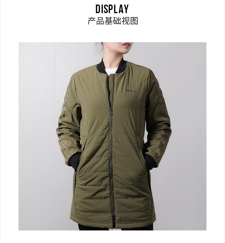Áo thể thao nữ mùa thu 2018 mới diện trang phục thể thao cotton giản dị cổ áo cổ áo khoác chống gió DM4126 áo lông vũ uniqlo 2020
