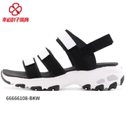 [] Skechers SKECHERS Giày nữ mùa hè D hèlites Nền tảng Giày Panda Giày dép đi biển 66666108 - Giày thể thao / sandles