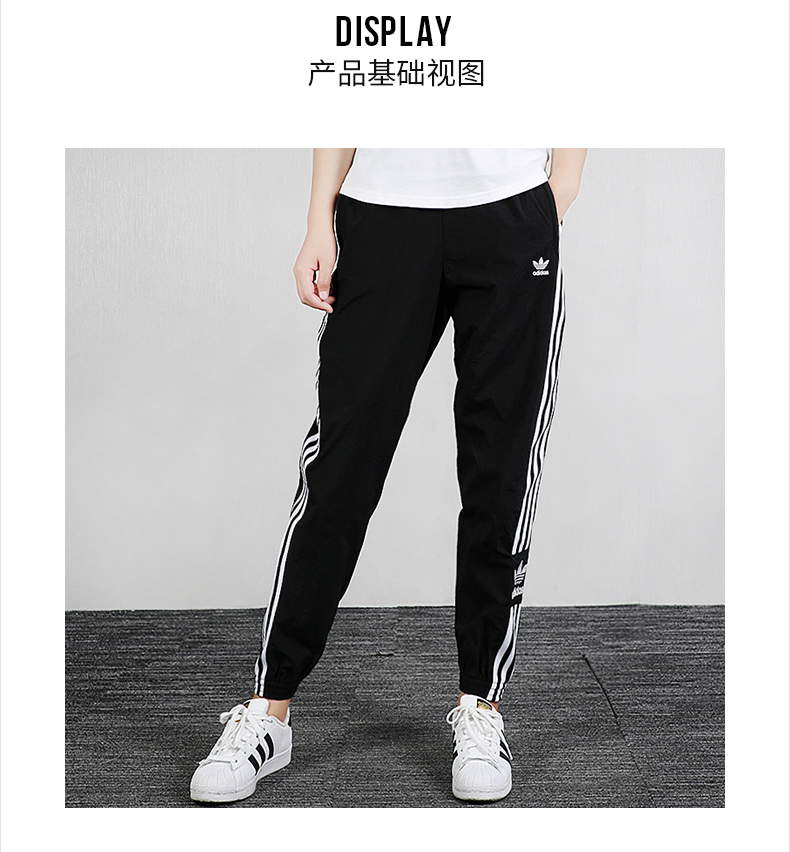 Adidas clover suit nữ 2019 mùa thu mới áo khoác rộng mặc giản dị chạy thể thao - Thể thao sau bộ quần áo the thao nữ adidas mùa đông
