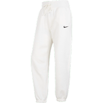 Nike pants womens pants autumn new sports pants plus velvet warm sweatpants loose casual knitted cuffed trousers