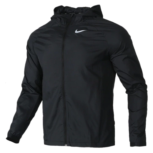 Nike, весенний ветрозащитный спортивный плащ, куртка, для бега