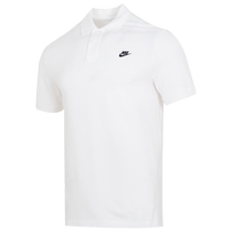 Nike womens short-sleeved POLO shirt 2024 summer new fitness series comfortable and breathable short-sleeved mens FN3895