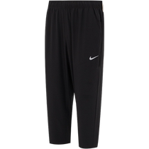 Nike mens pants DRI-FIT breathable quick-drying running training sports pants casual pants fitness mid-pants cropped pants