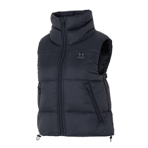 Under Armor Official Womens Vest 2024 Autumn New Outdoor Warm Down Jacket Stand Collar Casual Vest