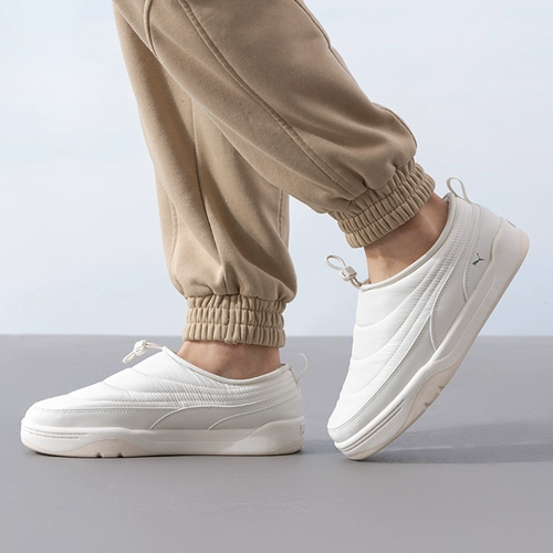 Puma, флисовые кроссовки подходит для мужчин и женщин на платформе, удерживающие тепло туфли для отдыха, спортивная обувь