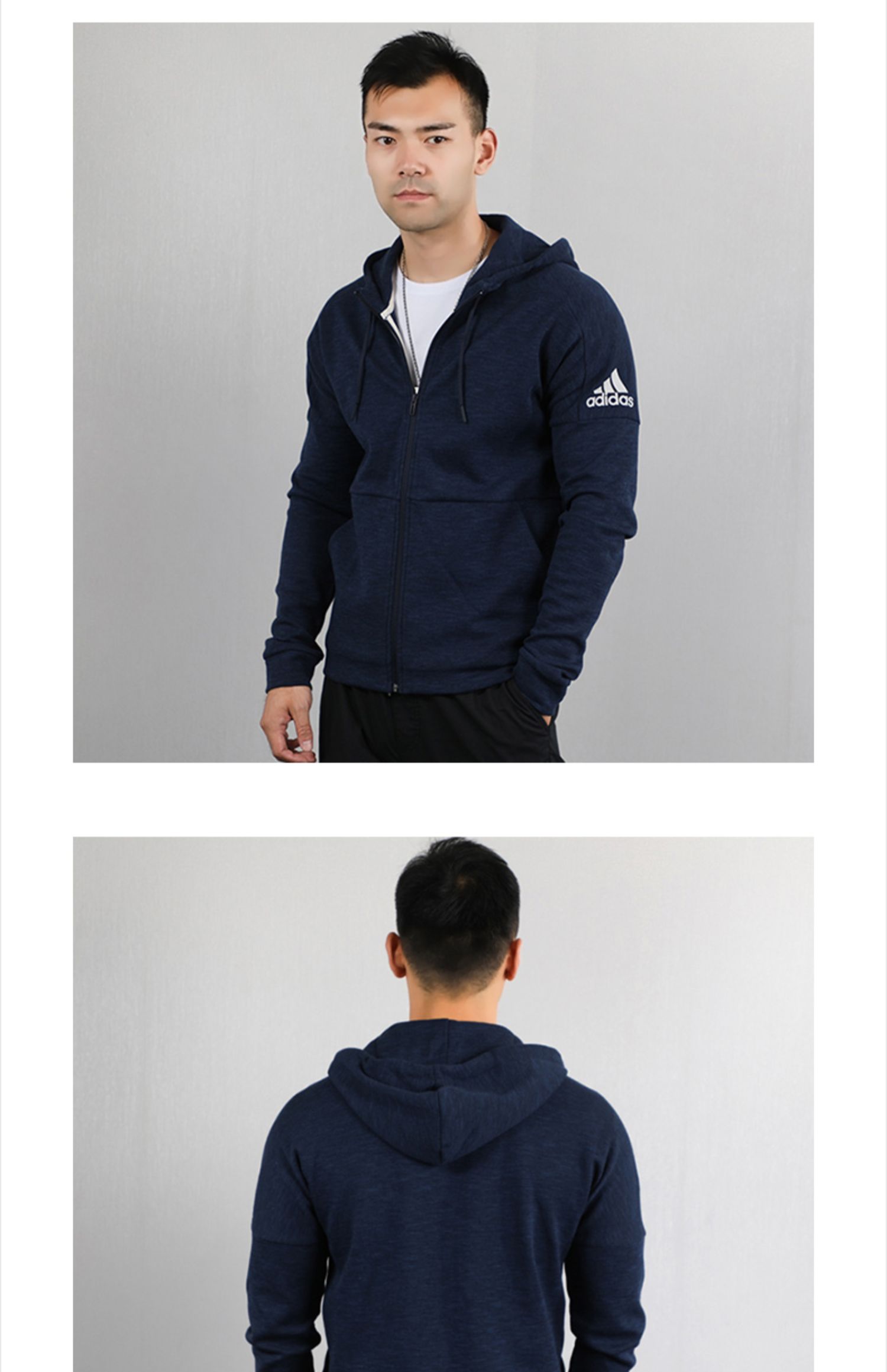 Áo khoác Adidas adidas nam 2019 hè mới diện áo gió thể thao áo khoác giản dị DU1136 - Áo khoác thể thao / áo khoác ao khoac the thao