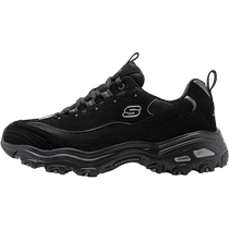 Skechers official website flagship store panda shoes mens shoes summer new sports shoes black dad shoes mens casual shoes