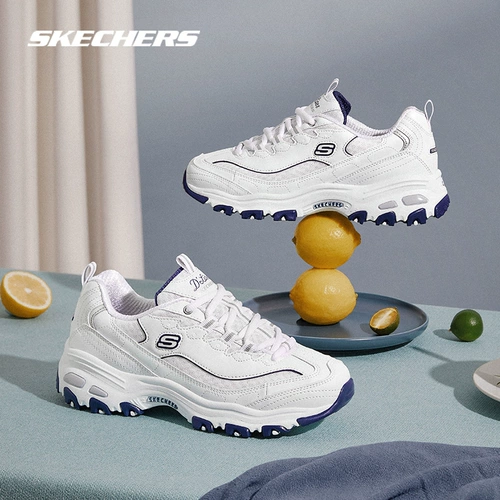 Skechers, летние туфли, дышащая повседневная обувь на платформе, спортивная обувь, официальный продукт