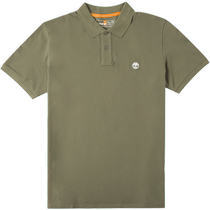 Timberlan outdoor POLOT shirt mens pure cotton T-shirt sportswear summer new business casual short-sleeved A24H2