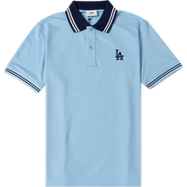 MLB с коротким рукавом женская летняя новая рубашка поло с лацканами 2024 одежда для гольфа и тенниса тренировочная одежда спортивная футболка с коротким рукавом