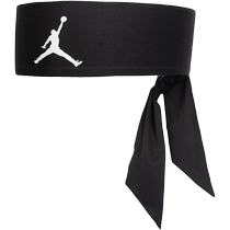 Nike Nike headband outdoor sports headscarf fitness basketball badminton sweat band AJ black terry headband