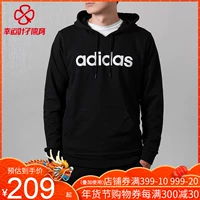 Áo khoác nam Adidas 2018 thu đông và áo len thể thao mới áo len có mũ trùm đầu DM4254 YS áo nỉ nữ có mũ