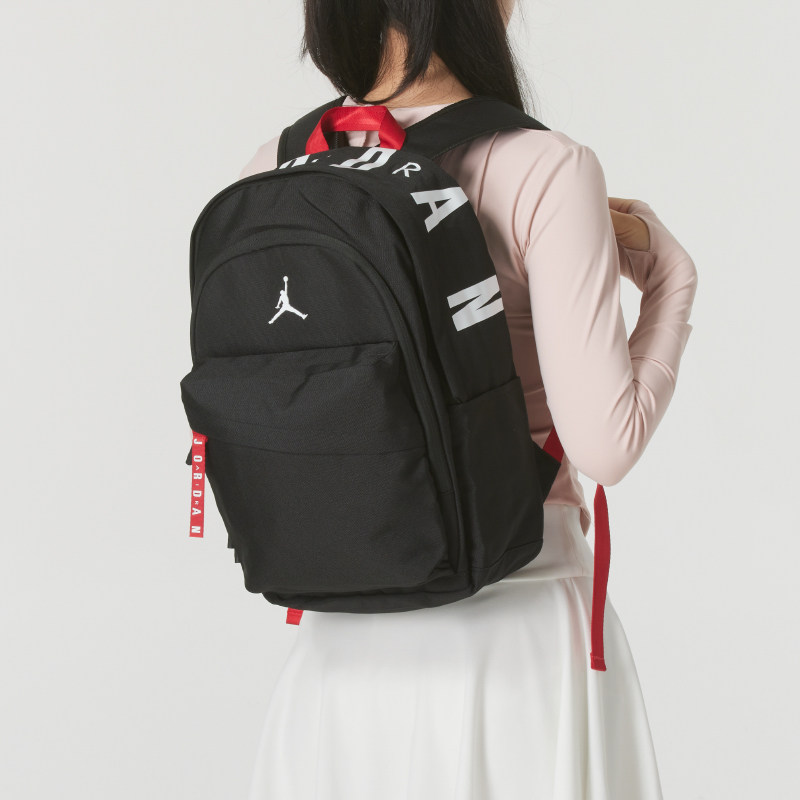 Lucky Leaf丨Nike Men's Bags Women's Bags Sports Bags Jordan Backpacks AJ Casual Computer Bags Student School Bags