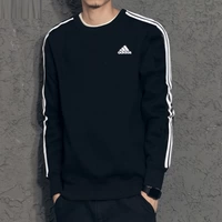 Adidas áo len nam 2018 mùa hè thể thao vòng cổ áo sơ mi dài tay nam áo thun S98803 áo hoodie dirty coins