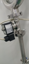 Stainless steel 316 material pharmaceutical factory sanitary normal closed clamp solenoid valve B81MS
