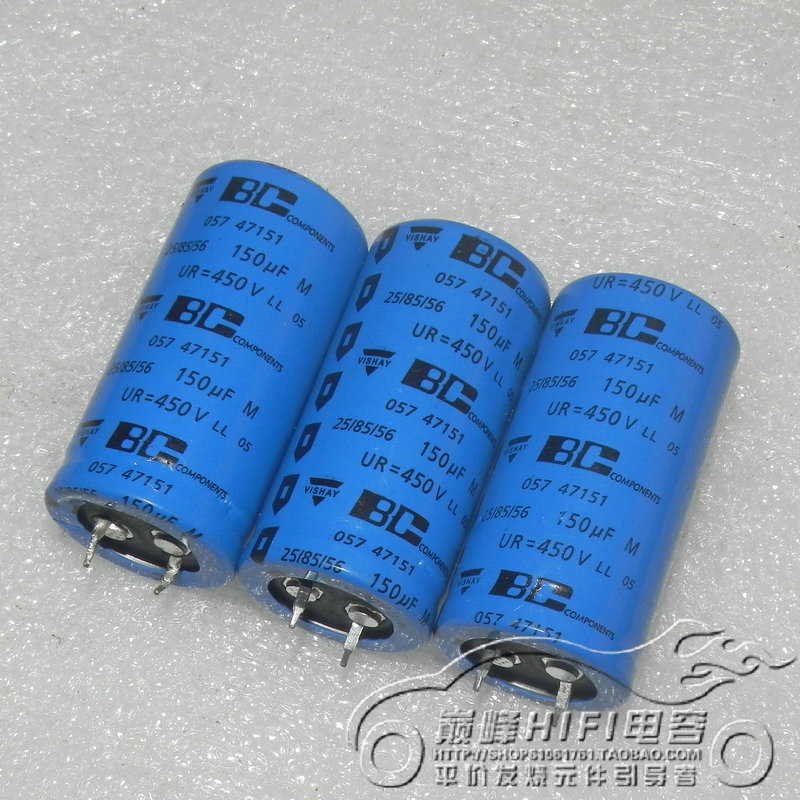 vishay Philips BC 400v150uf 450v150uf 500v150uf 385v 385v gall capacitor