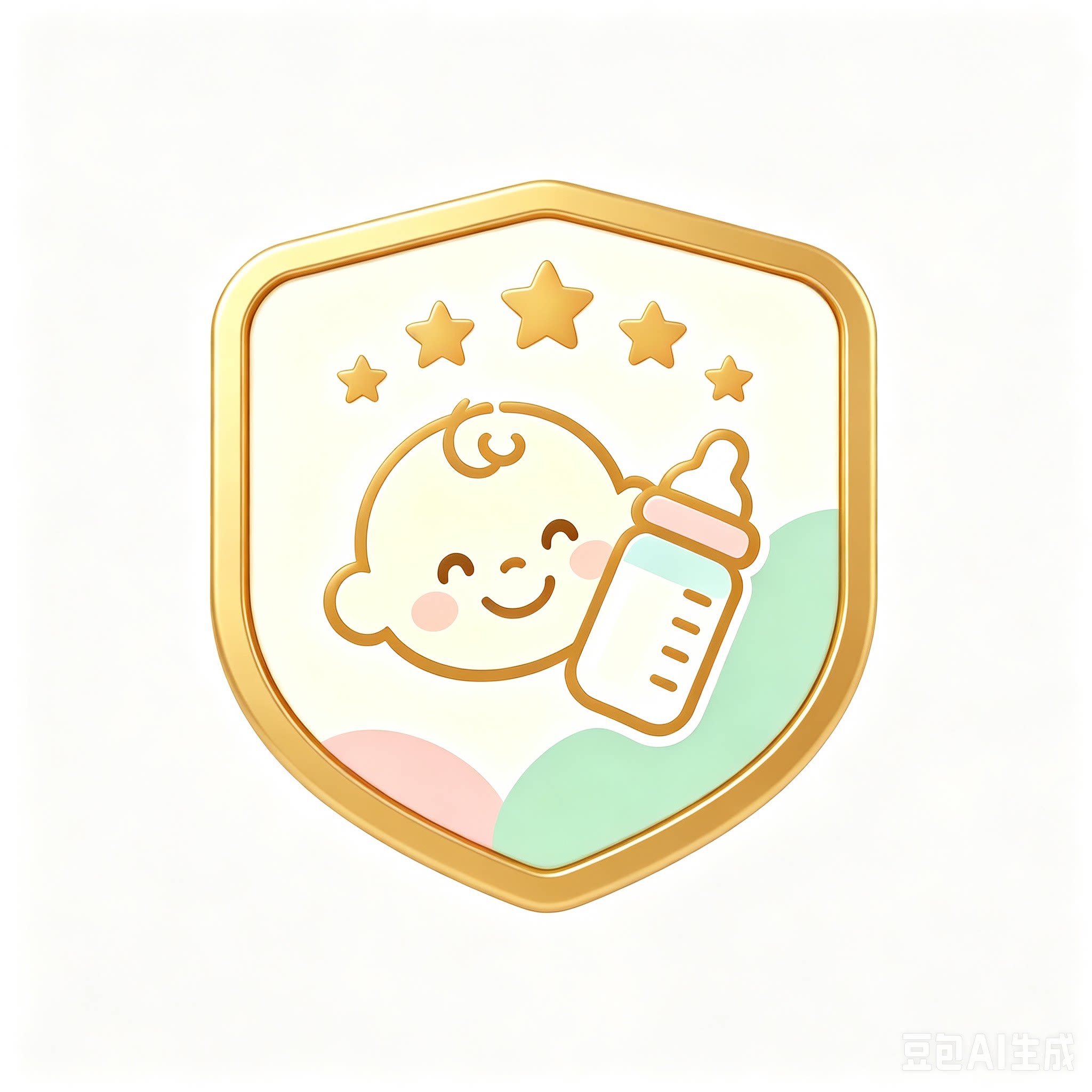 五星婴童用品店的LOGO