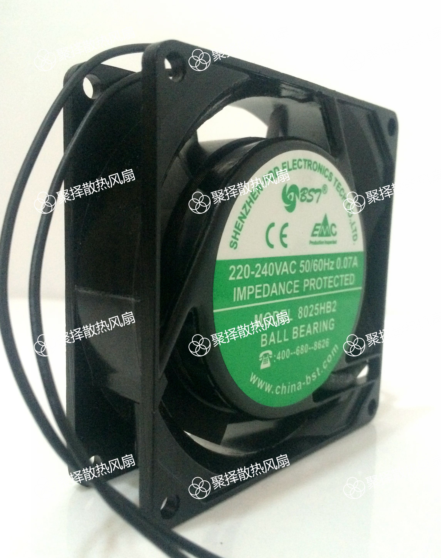 8025hb2 220 240v 0 07a 50 60hz Ac Cabinet Dedicated Cooling Fan