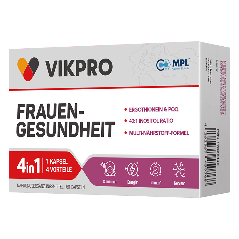 德国vikpro辅酶q10保护心脏PQQ软胶囊官方旗舰店正品原装进口