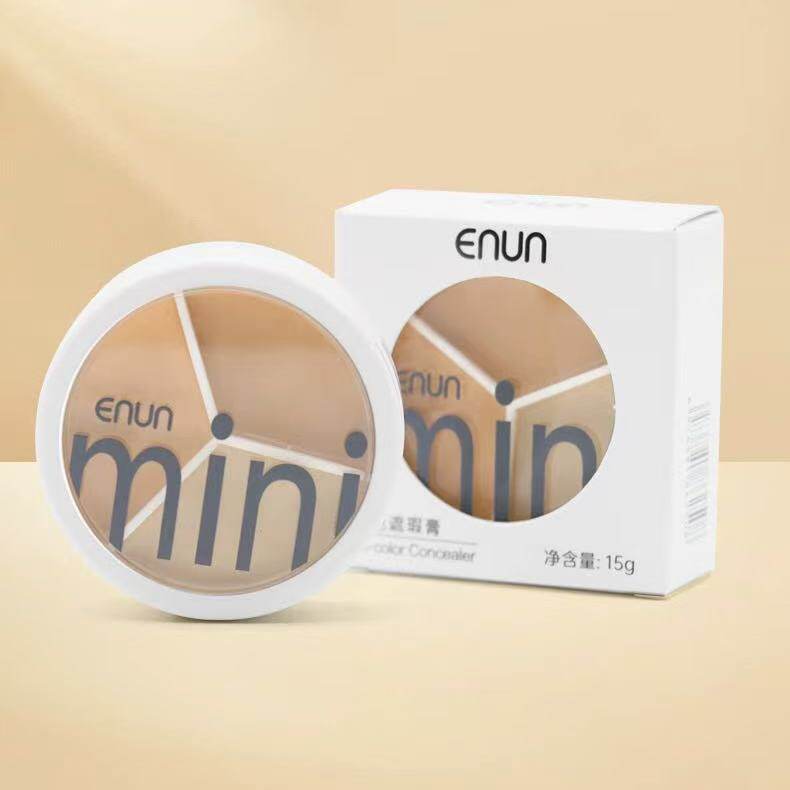 【enun】三色遮瑕盘多效合一