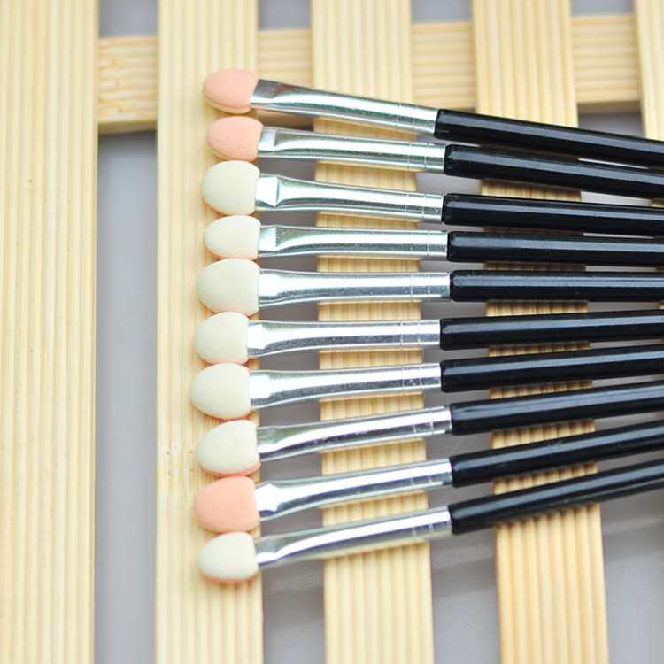 Sponge Stick Eyewear Brushed Cotton Head Makeup Stick Disposable Sloth Beginner Scholar Eye Makeup Tool Portable Boxed