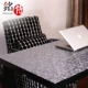 Ming Shi pvc mềm in màu kính mờ tấm tinh thể không thấm nước in bảng vải bảng thảm nhựa có thể được tùy chỉnh - Khăn trải bàn khăn trải bàn ghế gỗ