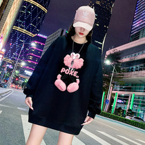 2022 The new thin section of the round collar jacket with a large size of fat mm loose necropolis and a thin section of the Chains Chains