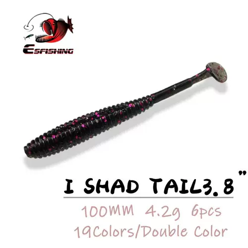 Ужасная высокочастотная качающаяся плавная приманка мягкая приманка 10 см 4,2 грамма 6 подходит для новичков приманка взрывной рыбалки