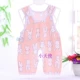 Quần áo trẻ em mùa hè 0-3-6 tháng romper một mảnh nam và nữ vải cotton lụa không tay mỏng mùa hè - Áo liền quần