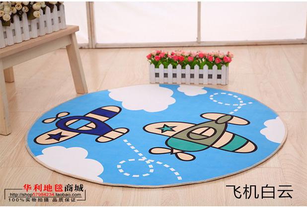 thảm gia đình rửa được giá rẻ tròn thảm thảm ghế ghế máy tính giỏ xoay thảm sàn cloakroom hình ảnh - Thảm sàn xốp trải sàn 60x60
