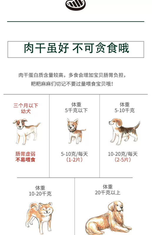 Yi Xiao Shi tự làm vịt khô vàng lông Teddy đào tạo phần thưởng cho chó cưng ăn nhẹ thịt khô thịt nguyên chất để lửa - Đồ ăn vặt cho chó