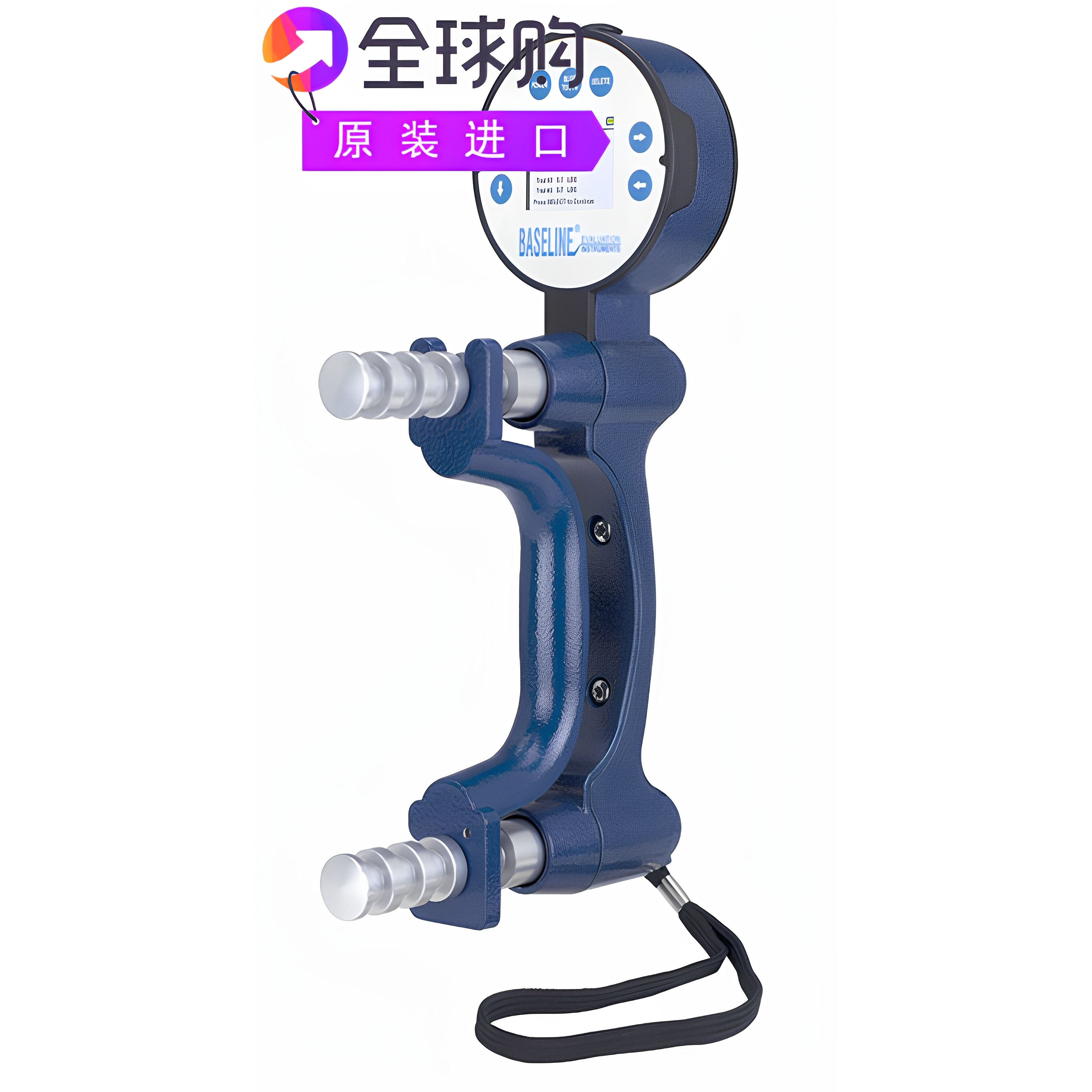 Baseline BIMS数字5位测力计全彩色LCD屏幕300磅-1580