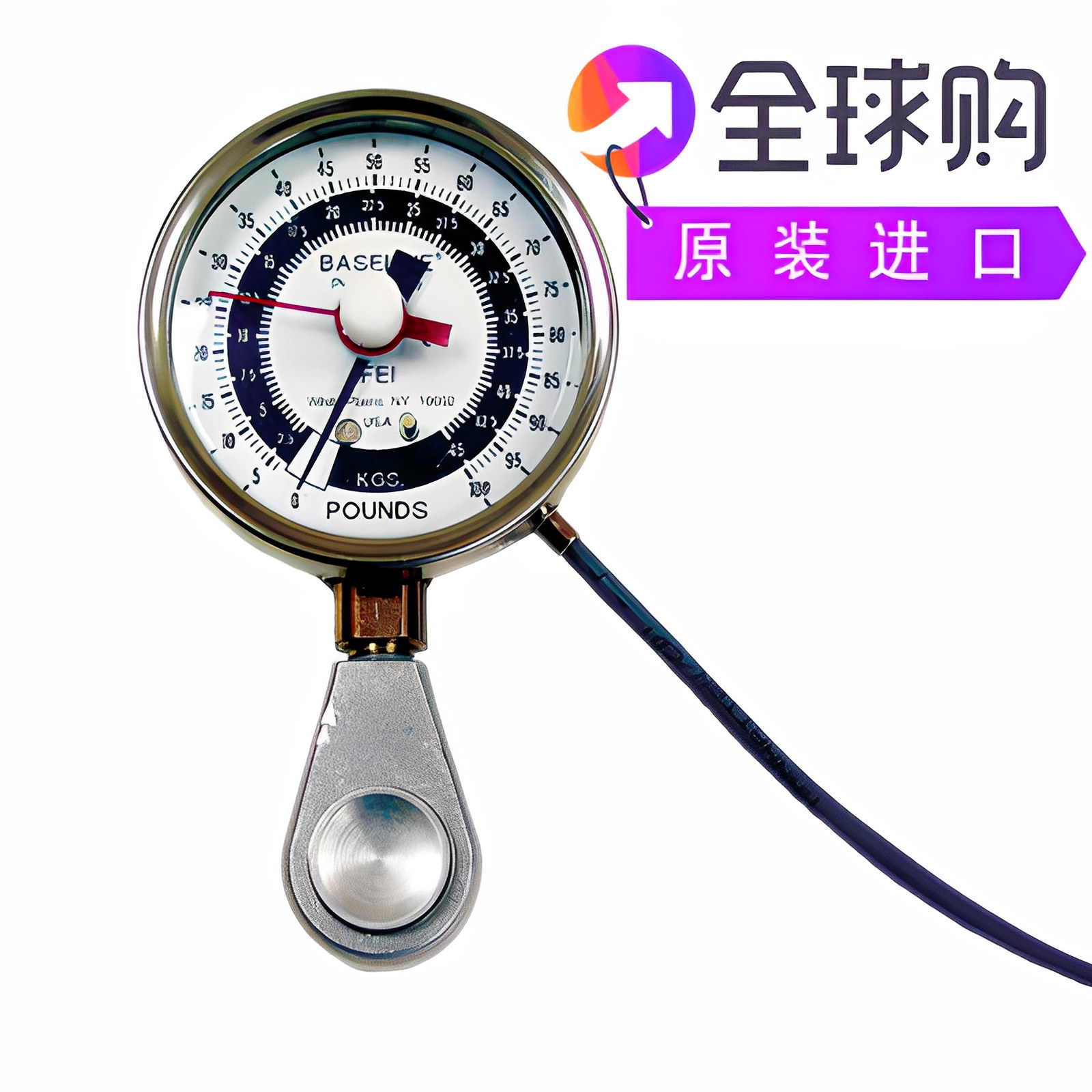 Baseline Pinch压力表液压-50磅千分表和模拟输出信号-1382