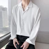 Весенняя трендовая рубашка для отдыха, в корейском стиле, изысканный стиль