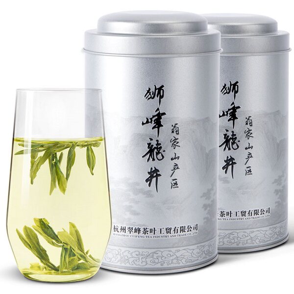 百年老字号 翁广喜 西湖龙井茶 雨前三级 绿茶 口粮茶 100g*2罐 天猫优惠券折后¥60包邮(¥120-60) 百年老字号 翁广喜 西湖龙井茶 雨前三级 绿茶 口粮茶 100g*2罐 天猫优惠券折后¥60包邮(¥120-60)