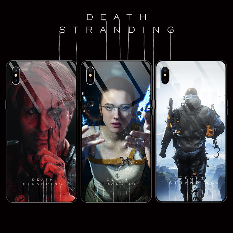 Death Stranded Crossbow Game Perimeter Fine Glass Black Soft-phone Protection Shell Apple Huawei Xiaomi OPPOVIVO, etc.