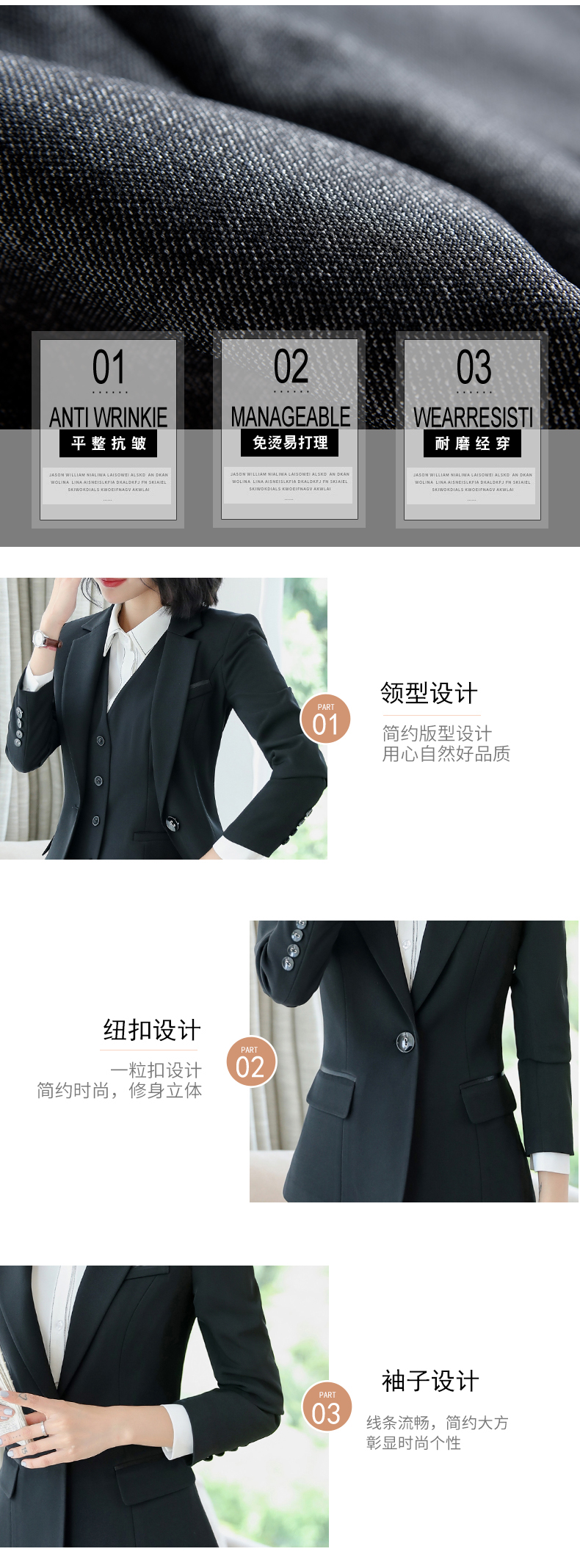 Tailleur femme - Ref 3243657 Image 8
