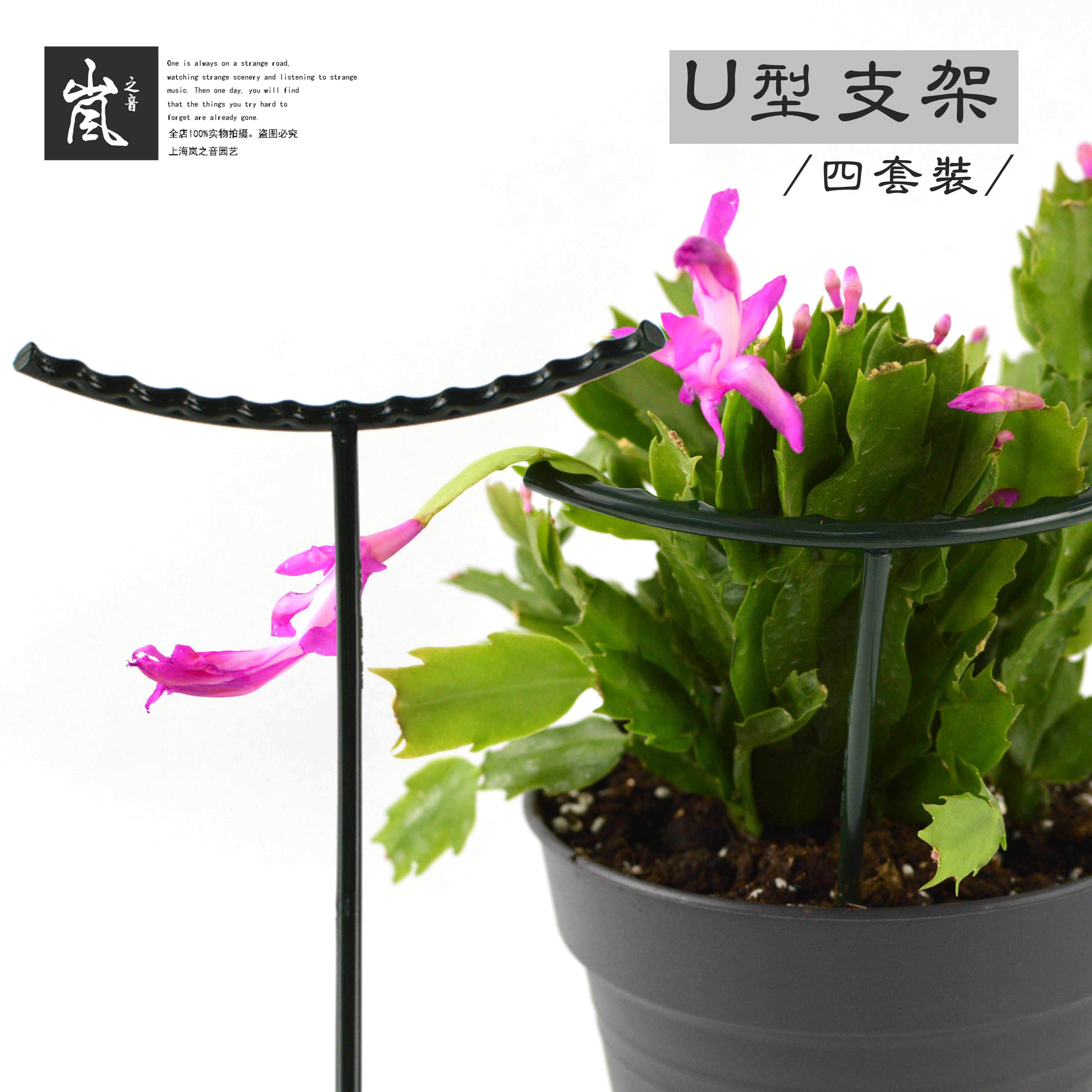 Gardening support frame -- 4 assembly -- Crab claw Lanyue season Orchid protective leaf holder is counterfeited