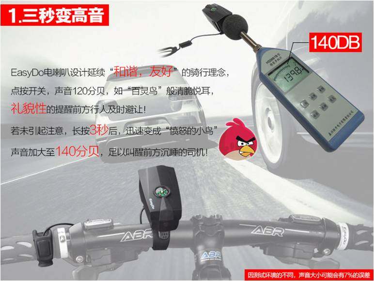 Avertisseur de vélo klaxon électrique - Ref 1453635 Image 12