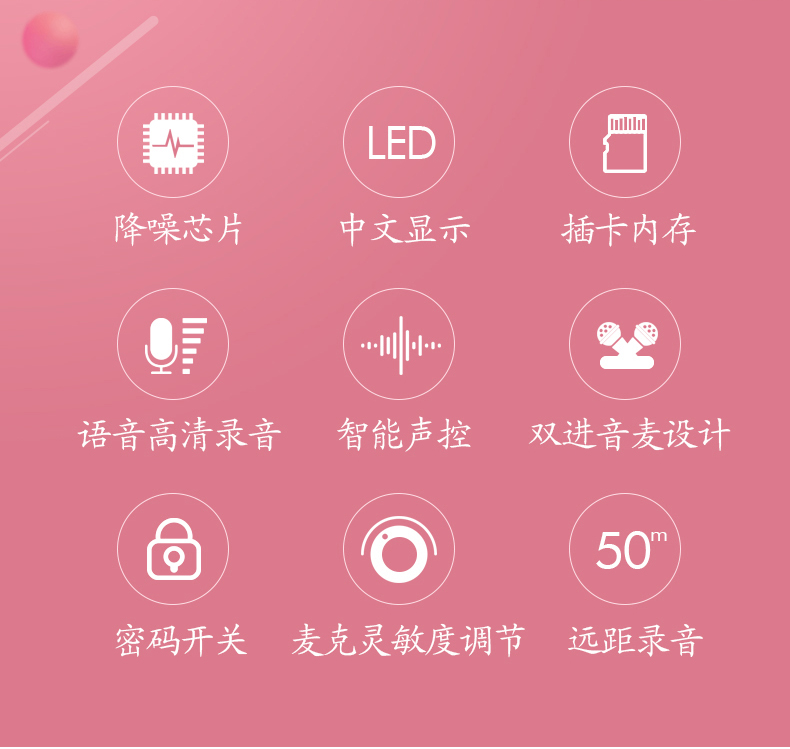 Bút ghi âm Soundstone A20 chuyên nghiệp giảm tiếng ồn HD mini học sinh lớp 32G thẻ dung lượng lớn xách tay Máy nghe nhạc MP3 hội nghị thương hiệu bút âm thanh kinh doanh dễ thương - Trình phát TV thông minh máy chiếu xiaomi