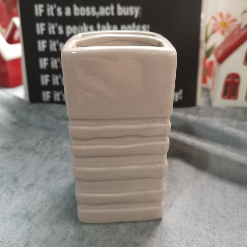 Ink Porcelain Porcelain Crafts Ceramic Gray Square Tool Barrel Storage Bucket Ink Porcelain Porcelain Crafts Ceramic Gray Square Tool Barrel Storage Bucket