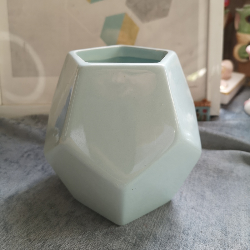 Ink Porcelain, Porcelain Crafts, Ceramic Blue Flower Pots, Succulent Plant Flower Pots, Flower Arrangements, Bottled Decorations