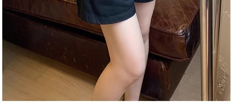 孕妇裤子夏季薄款小个子牛仔阔腿短裤宽松外穿大码休闲打底裤夏装 — 59