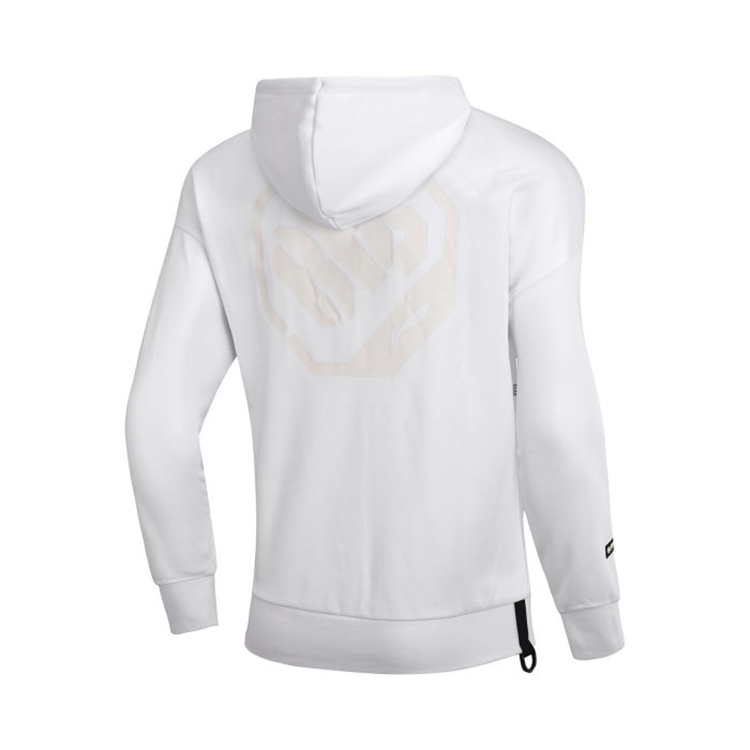 Li Ning áo len nam mới BAD FIVE loạt bóng rổ áo thun thể thao ấm áp trùm đầu AWDN833 áo phông nam dài tay