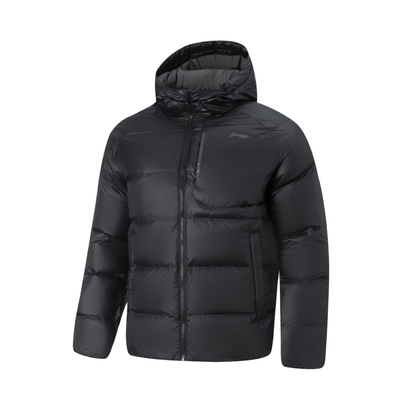 Li Ning down Jacket Men's 2025 Winter New Style Hooded Duck down Warm Casual Sports down Jacket Aymv149