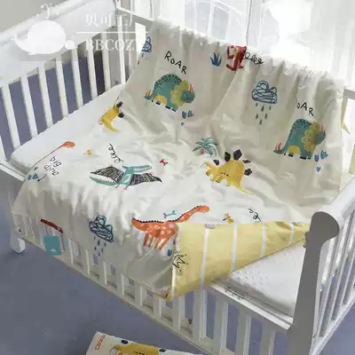 Children's quilt cover single cotton category a custom baby baby spring and summer quilt single 120*150 cotton twill kindergarten